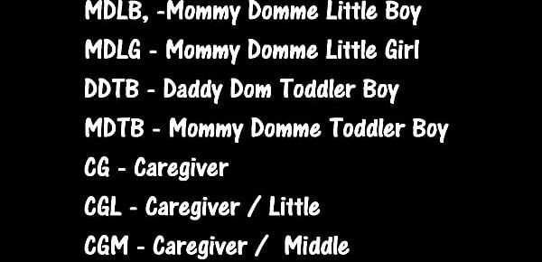  ABDL adult baby ageplay terminology and slang